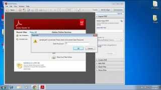 How to Crack PDF File Password after Forgot PDF Password