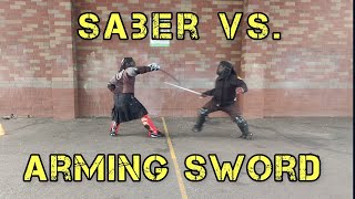 Saber vs Arming Sword 10/22/22