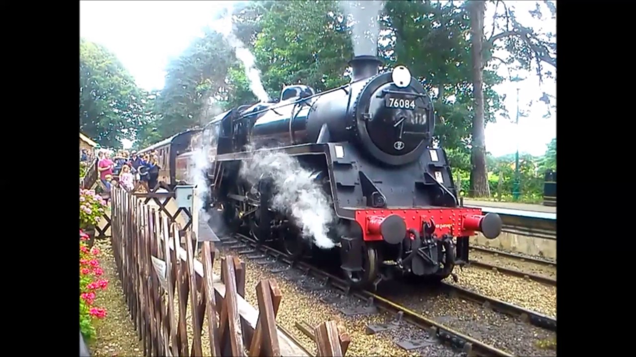 4MT 2-6-0  76084 On the North Norfolk Railway ( NNR )