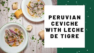 Peruvian Ceviche With Leche De Tigre