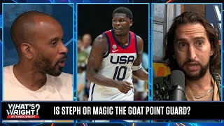 What is Anthony Edwards' ceiling A strong case as the best American player | What's Wright