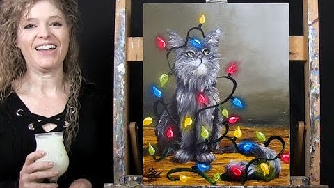 Learn How to Paint NAUGHTY BUT NICE with Acrylic - Paint and Sip at Home - Fun Step by Step Tutorial