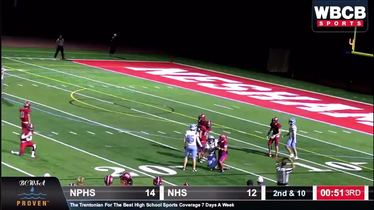 Jordan Hirsh - Play by Play Highlights - North Penn vs Neshaminy Football - 9/12/25