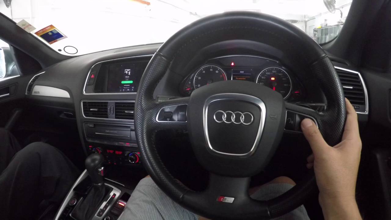Audi Q5 (S Line) Mirror link YouTube