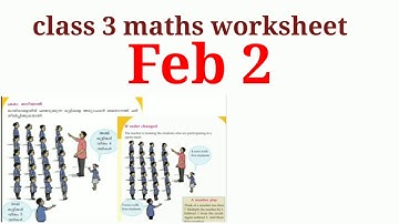 class 3 maths worksheet 2/2/21| kite victers maths worksheet 2/2/21 #talknwalk