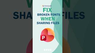 Why Your Fonts Break in PowerPoint After Sharing? Fix With This Simple Setting #shorts #tutorial