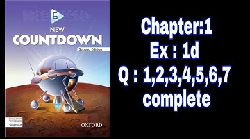 Countdown Mathematics 6 Solutions l Ch : 1 l Exercise :1d complete  ll Kaleem Ullah