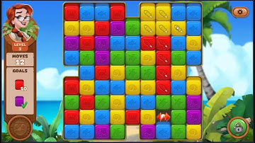 Lost Island Blast Adventure Level 3 - NO BOOSTERS 🏝️ | SKILLGAMING ✔️