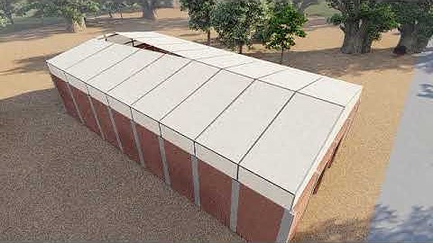 Lumion 10: Animation(Tensile Fabric Structure Hall)