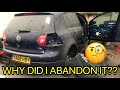 Whats up with my Salvage VW Golf?? +Workshop update!