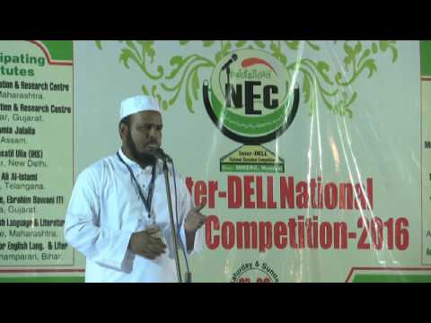 hyderabad house Slandering the Prophet (saws) is a Heinous Crime by Maulana Tazim Ahmad of MAI, Hyderabad