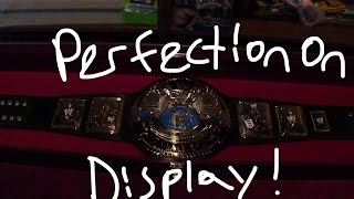 My Display Case Frame Cabinet Box For My WWE "Attitude Era" Replica Championship Belt screenshot 5