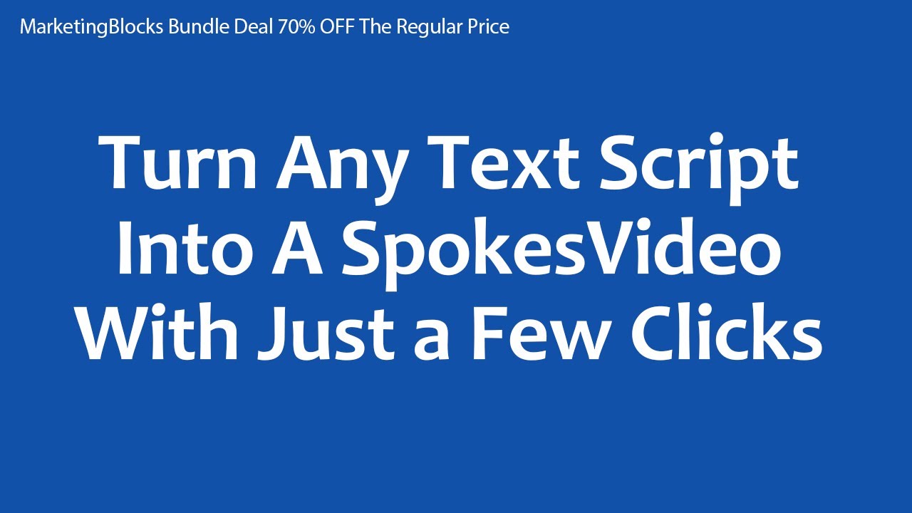 MarketingBlocks Bundle Deal 70% OFF The Regular Price