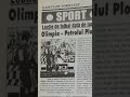 Olimpia Satu Mare - Petrolul Ploiești 01 august 1998, 3-0 Divizia a 1998-1999, HAI OLI!