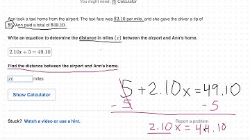 KHAN - Two-Step Equation Word Problems