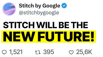 De NIEUWE Google Stitch-update is GEWELDIG!