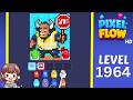 Pixel Flow Level 1964 Solution Walkthrough