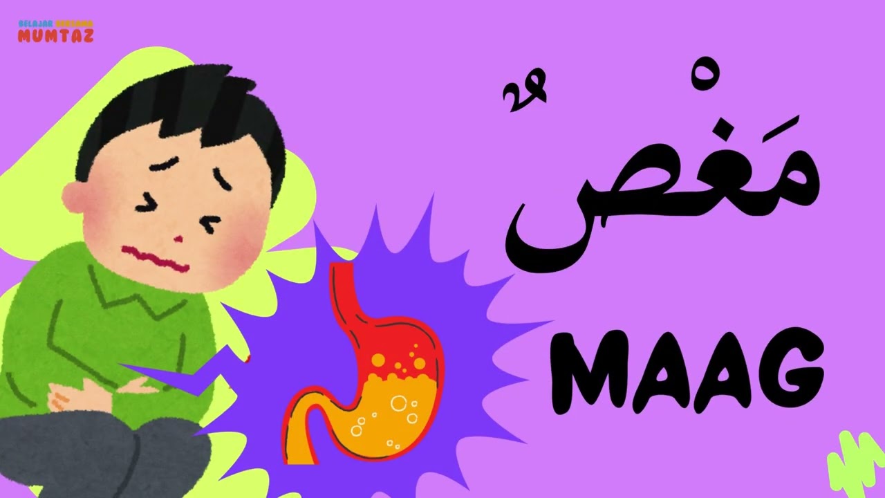 Nama-Nama Penyakit, Lagu Anak, Bahasa Arab, Kelas 3 Mi