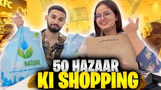 Hafsa ki zidd pe jaana para🥺 50,000 ki shopping