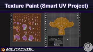 Blender Texture Painting With Smart Uv Project
