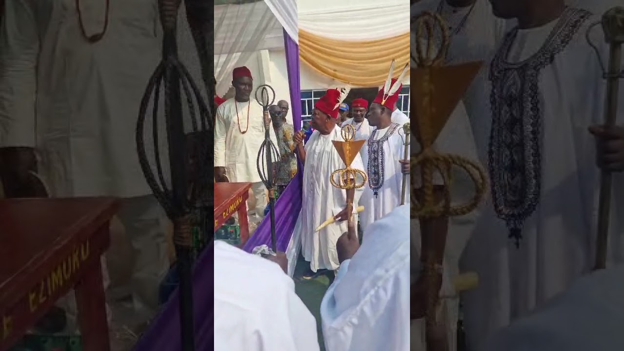 Nze parade in Abatete 