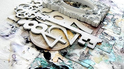 A WORLD UPSIDE DOWN with 2 Crafty Chipboard by Stéphanie PAPIN