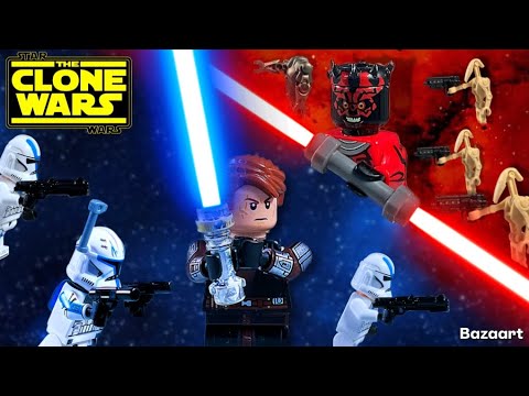 The Clone Wars Part 2: 501st Mission (LEGO Star Wars Stop Motion) - YouTube