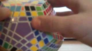 How to solve a Teraminx Tutorial Part 3: Last 2 Centers
