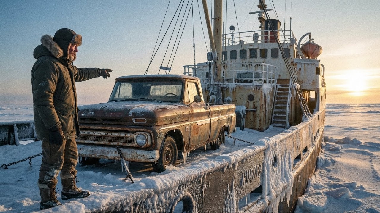 1960 Chevy C10 Found on a Frozen Ship — The Most Extreme Restoration Process Ever!
