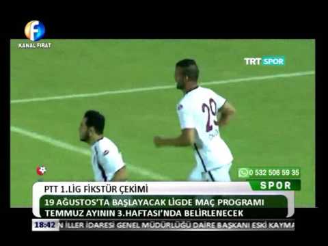 Kanal Fırat Spor - Ptt 1. Lig Fikstür Çekimi