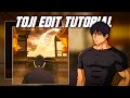 Toji Fushiguro Edit Tutorial | CapCut | VAI SENTAR