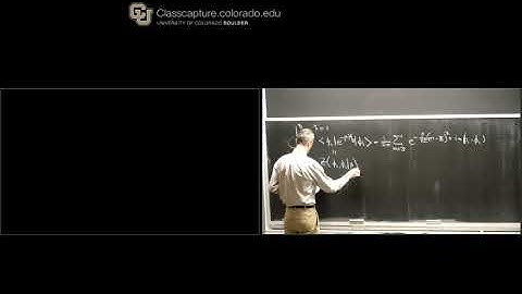 Gregory Moore  Lecture 2 on Intro to 2+1D Chern Simons theory