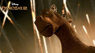 The Meteor Shower Scene  Dinosaur (HD Movie Clip)