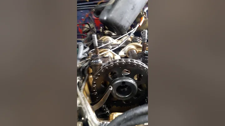 Timing chain marks,on a 22r Toyota engine 1985