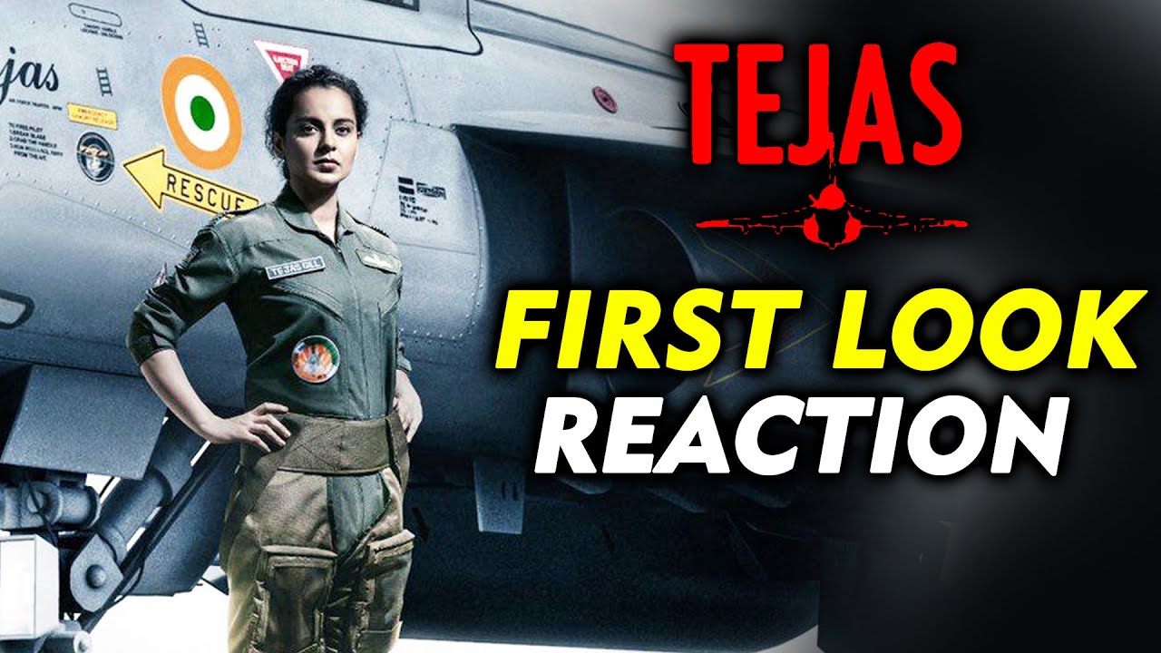 TEJAS First Look | Reaction | Kangana Ranaut NEW Film | Tribute To Airforce Pilot Of India