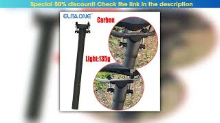 Slide ELITA ONE Carbon Fibre Seatpost MTB/Road Bike Seat Post 31.6/27.2/30.9mm UD Matte Lightweight