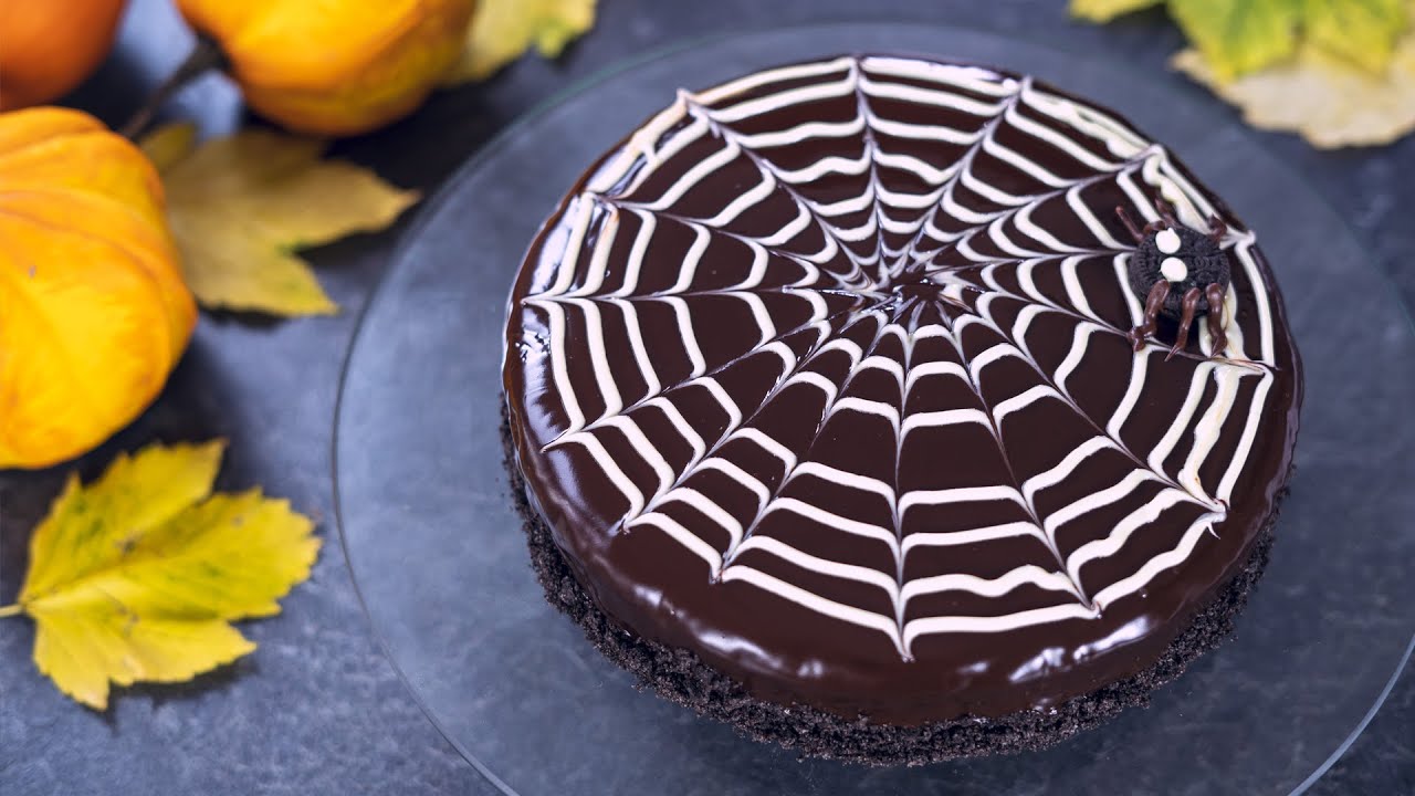 Easy Halloween Chocolate Pumpkin Cake