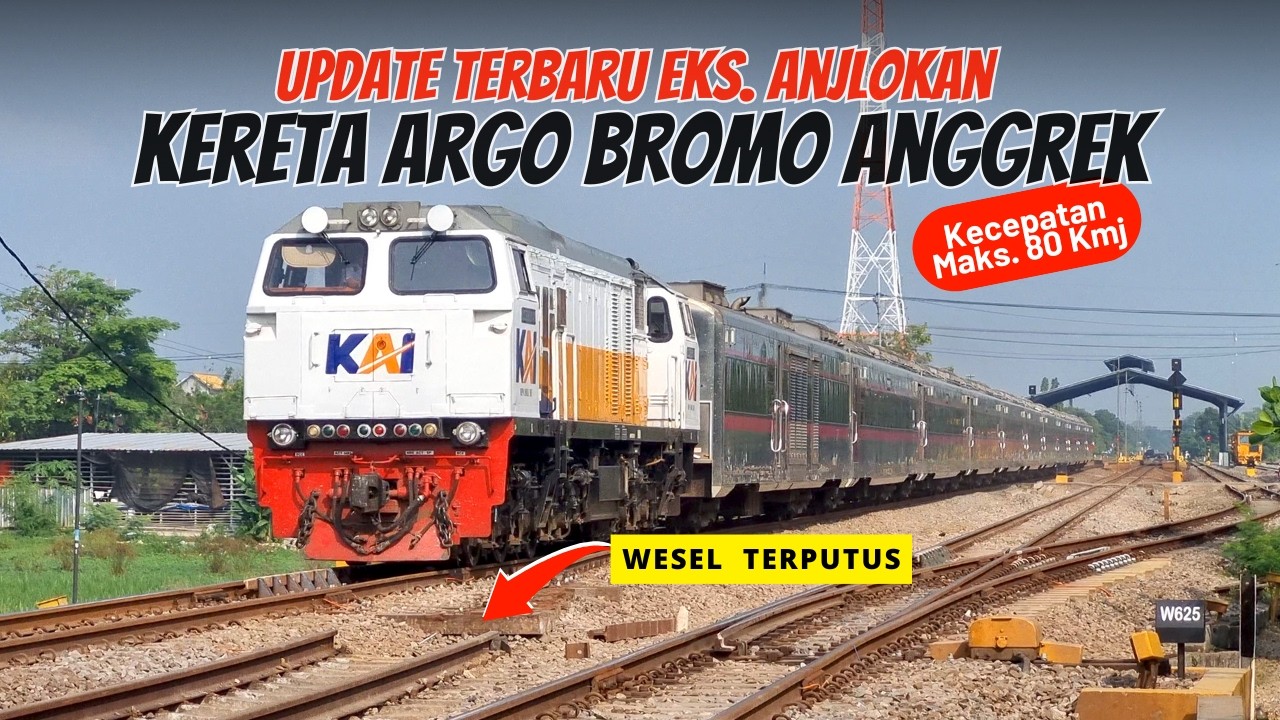 UPDATE TERBARU ! Jalur Bekas Anjlokan Kereta di Pagaden Baru – Batas Kecepatan 80 KM/J Masih Berlaku