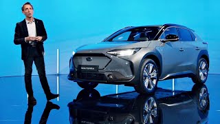 Subaru Solterra 2022, (Новый subaru solterra) Красивый электрический компактный внедорожник) subaru solterra 2022!