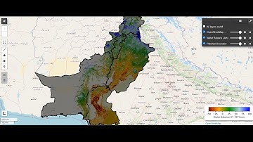 🌍 Mapping Water Balance (P - PET) Across Pakistan Using Google Earth Engine + Python 🇵🇰