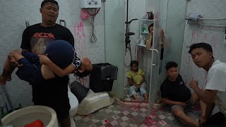 CARLA NEMUIN RAMA, SINTA DAN RENDI TERB4RING DI TOILET PENUH D4R4H