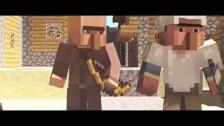 Dragons A Minecraft Parody song screenshot 2