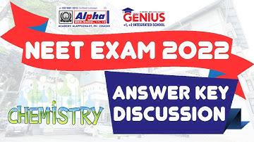 Answer Key NEET Exam | NEET 2022 Question Paper With Solutions | NEET 2022 Answer key |Alpha academy