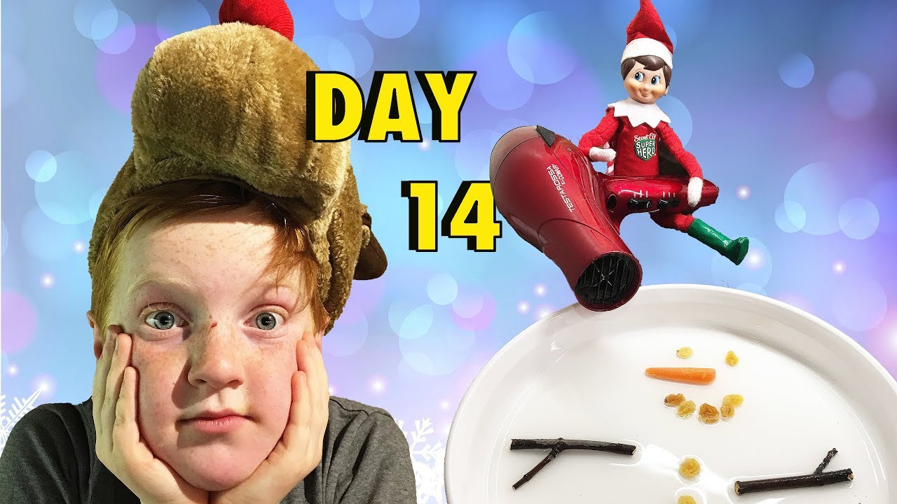 Elf on the Shelf - Do You Want to Build a Snowman? ⛄️🤓 :: 