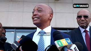 RAIS WA CAF AWASILI TANZANIA KUKAGUA UWANJA WA BENJAMIN MKAPA RAIS WA CAF AWASILI TANZANIA KUKAGUA UWANJA WA BENJAMIN MKAPA
