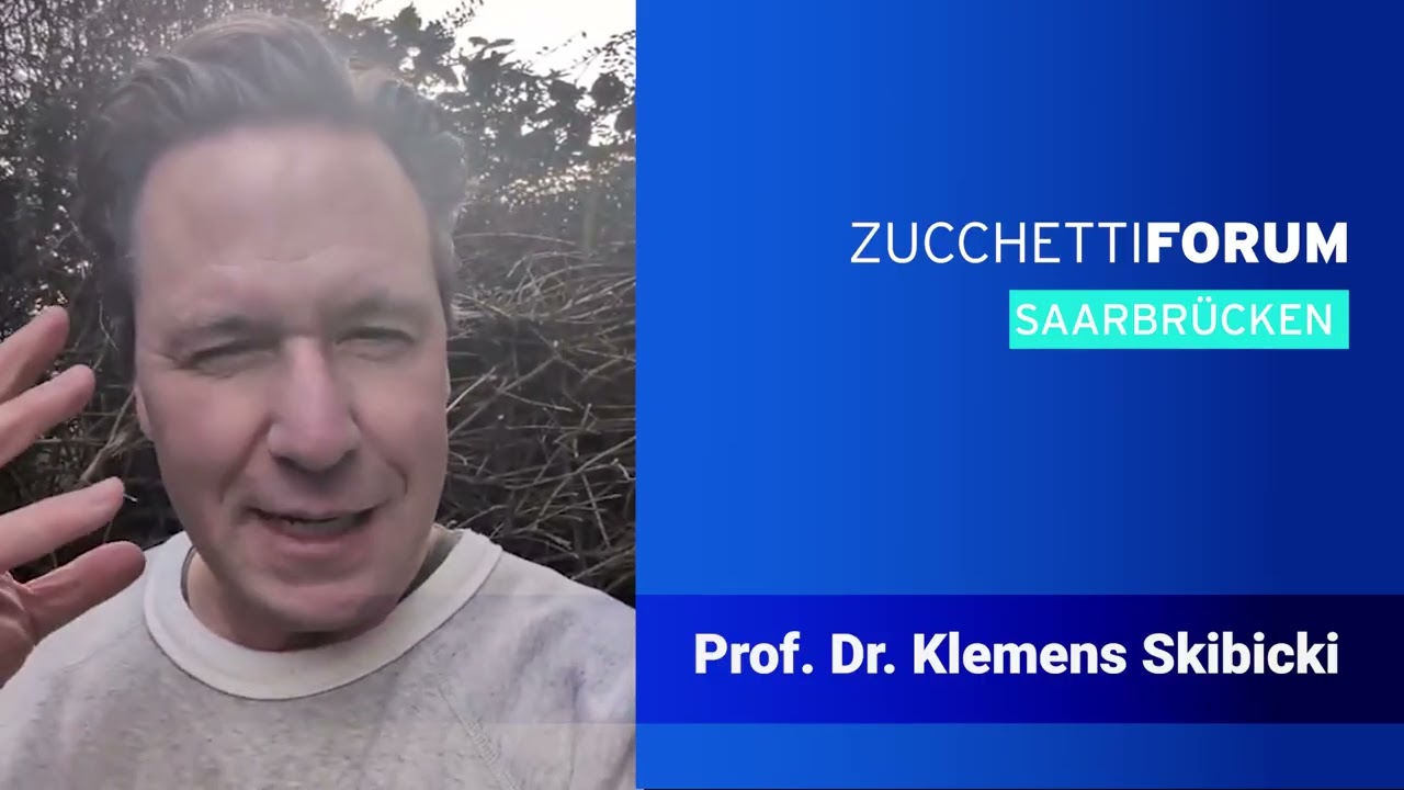Prof. Dr. Klemens Skibicki gibt einen Ausblick auf seine Keynote beim Zucchetti Forum Germany 2026.