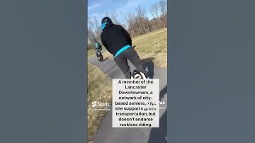 Electric unicycles hit the streets of Lancaster, PA