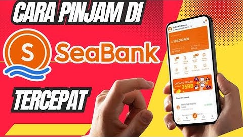 Cara Pinjam Dana Di Seabank | Cara Pengajuan Pinjaman Di Seabank