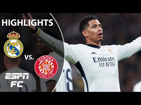 REAL MADRID DESTROYS GIRONA Jude Bellingham scores 2 goals in win | LALIGA Highlights | ESPN FC REAL MADRID DESTROYS GIRONA Jude Bellingham scores 2 goals in win | LALIGA Highlights | ESPN FC Thumbnail