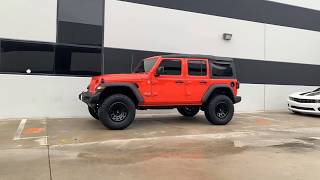 Jeep JL Lifted on 35” BFG KO2’s & Fuel Vector Wheels